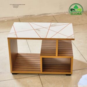 Ellora Multipurpose Centre Table / Engineered Wood Coffee Table  (Finish Color - Lyon Teak, Knock Down)
